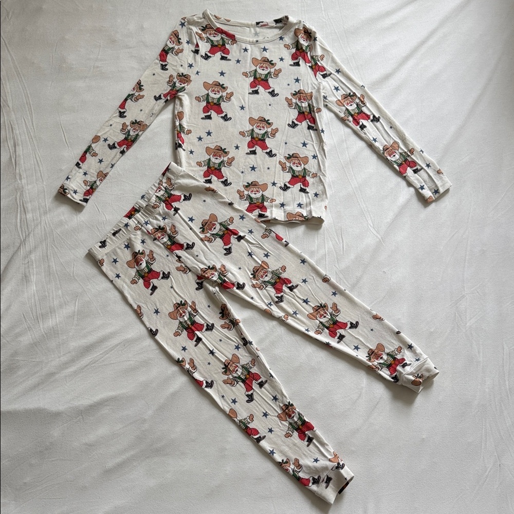 Pink Chicken ‘Western Cowboy’ Two Piece Pajama Set Size 5Years